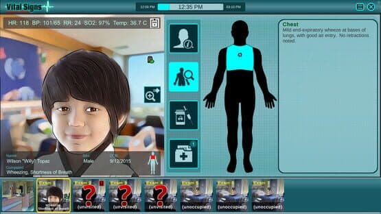 Vital Signs: Emergency Department — screenshot 4