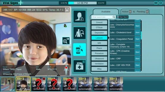 Vital Signs: Emergency Department — screenshot 5