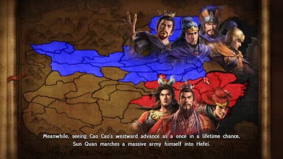 Romance of the Three Kingdoms XIII: Scenario - The Battle of Hefei & Event Set — screenshot 2