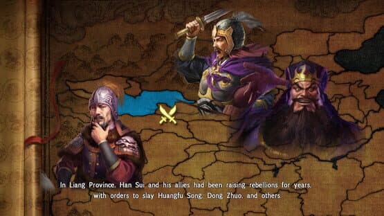 Romance of the Three Kingdoms XIII: Scenario - The Wavering Han Dynasty & Event Set — screenshot 1