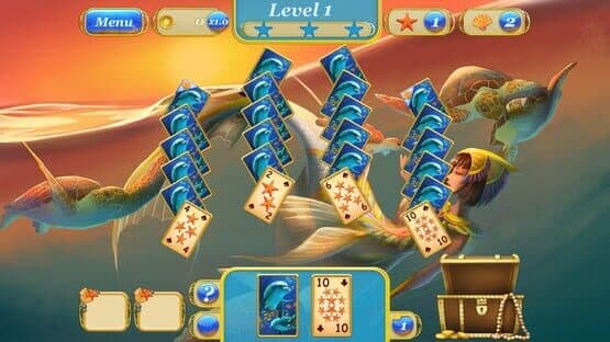 Maidens of the Ocean Solitaire — screenshot 1