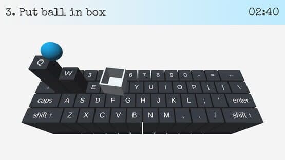 On Key Up: A Game for Keyboards — screenshot 4