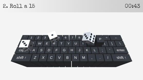 On Key Up: A Game for Keyboards — screenshot 5