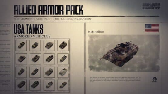 Hearts of Iron IV: Allied Armor Pack — screenshot 4