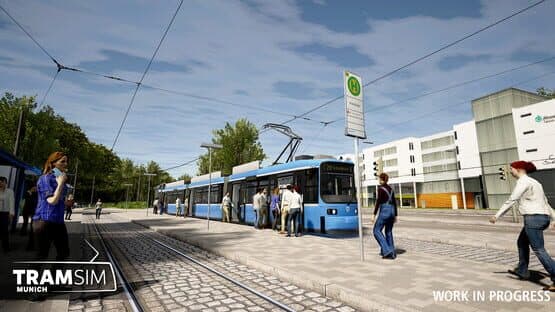 TramSim Munich — screenshot 2