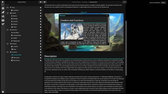 Mythic Writer — screenshot 3