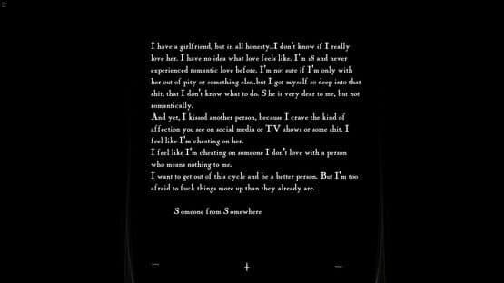 Confessions — screenshot 1