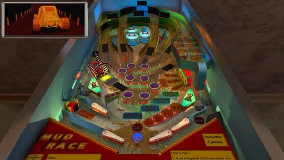 Malzbie's Pinball Collection: Mud Race Table — screenshot 2