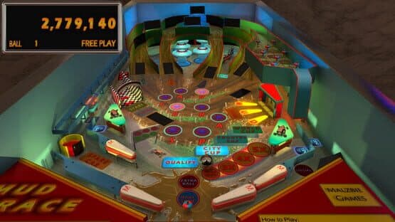 Malzbie's Pinball Collection: Mud Race Table — screenshot 3