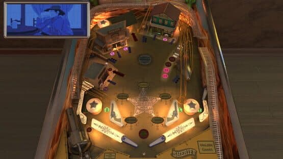 Malzbie's Pinball Collection: Sheriff Table — screenshot 4