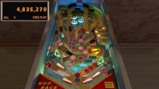 Malzbie's Pinball Collection: Mud Race Table — screenshot 4