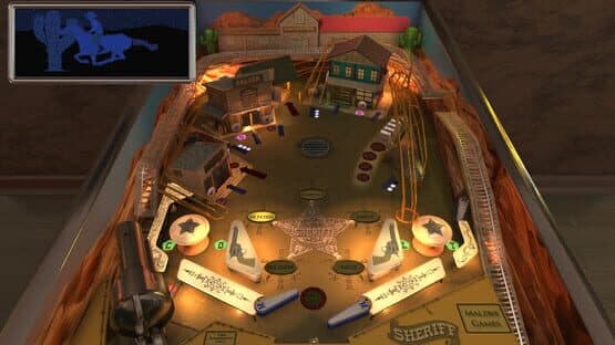 Malzbie's Pinball Collection: Sheriff Table — screenshot 5
