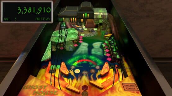 Malzbie's Pinball Collection: Ghost House — screenshot 1