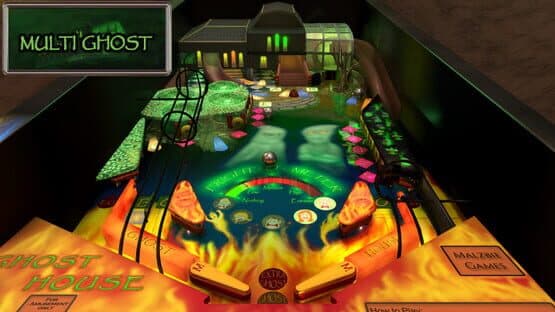 Malzbie's Pinball Collection: Ghost House — screenshot 2