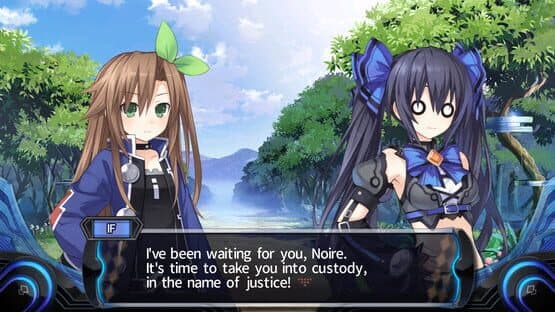 Hyperdevotion Noire: Goddess Black Heart - Ultimate Member “IF” — screenshot 1