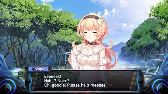 Hyperdevotion Noire: Goddess Black Heart - Ultimate Member “Compa” — screenshot 1