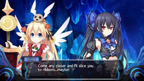 Hyperdevotion Noire: Goddess Black Heart - Ultimate Member “Sting” — screenshot 1