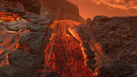 Epic Roller Coasters: Tuwhena Volcano — screenshot 1
