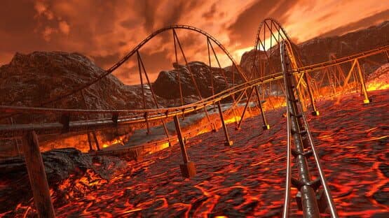 Epic Roller Coasters: Tuwhena Volcano — screenshot 3