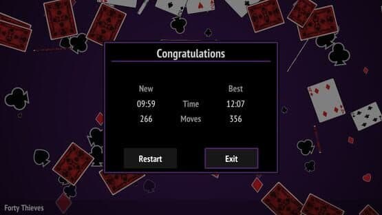 Forty Thieves Solitaire Collection — screenshot 5