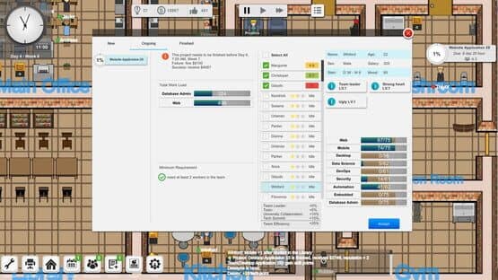 Outsourcing: IT company simulator — screenshot 6