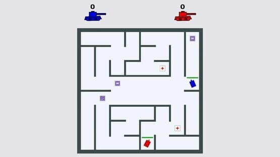Tanks in Labyrinth — screenshot 1