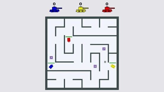 Tanks in Labyrinth — screenshot 2