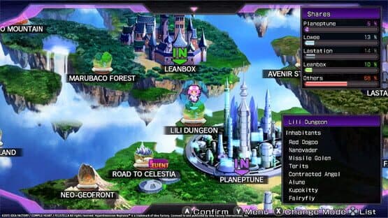 Hyperdimension Neptunia Re;Birth1: Lily-ad Dungeon — screenshot 2