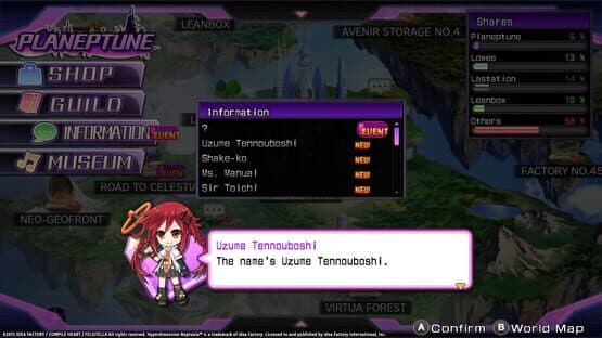 Hyperdimension Neptunia Re;Birth1: Uzume Battle Entry — screenshot 3