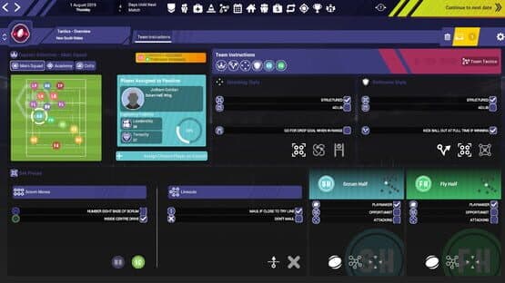 Rugby Union Team Manager 3 — screenshot 6
