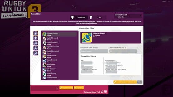 Rugby Union Team Manager 3 — screenshot 7