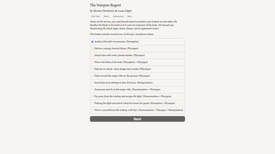 The Vampire Regent — screenshot 3