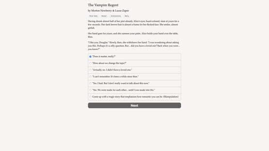 The Vampire Regent — screenshot 4