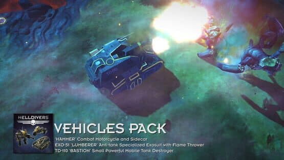 Helldivers: Vehicles Pack — screenshot 2