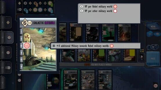 Race for the Galaxy: Rebel vs. Imperium — screenshot 1