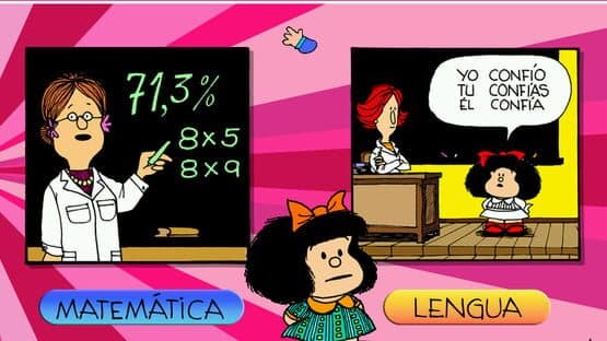 Mafalda: Jugando con Números y Palabras — screenshot 1