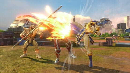 Power Rangers: Battle for the Grid - Chun-Li Blue Phoenix Ranger — screenshot 1
