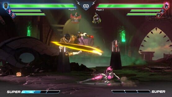 Power Rangers: Battle for the Grid - Trey of Triforia: Gold Zeo Ranger — screenshot 2