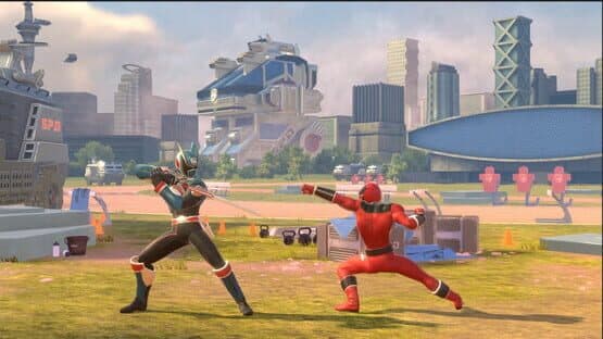 Power Rangers: Battle for the Grid - Eric Myers Time Force Quantum Ranger — screenshot 2
