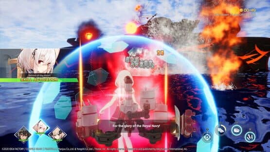 Azur Lane: Crosswave - Sirius — screenshot 4