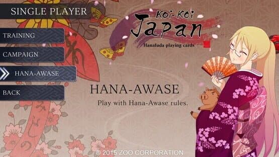 Koi-Koi Japan: Hana-Awase Rule — screenshot 1