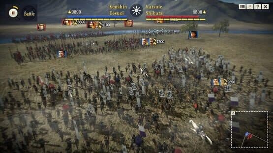 Nobunaga's Ambition: Sphere of Influence - Scenario 7: Battle of Tetorigawa — screenshot 5