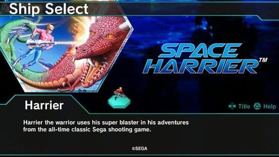 Dariusburst: Chronicle Saviours - Space Harrier — screenshot 1