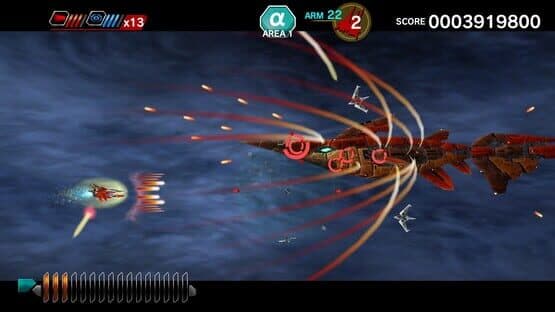 Dariusburst: Chronicle Saviours - RayForce — screenshot 2
