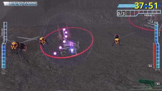 Earth Defense Force 4.1: Wing Diver the Shooter - Training Mode — screenshot 5