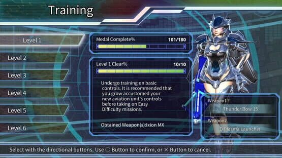 Earth Defense Force 4.1: Wing Diver the Shooter - Training Mode — screenshot 7