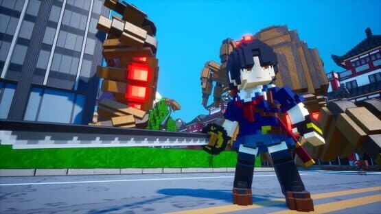 Earth Defense Force: World Brothers - Saki, the Crazed Little Sister Swordswoman from "OneeChanbara" — screenshot 1