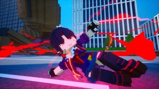 Earth Defense Force: World Brothers - Saki, the Crazed Little Sister Swordswoman from "OneeChanbara" — screenshot 3