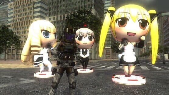 Earth Defense Force 5: Air Raider Weapon Singing and Dancing Pure Decoy Launcher Set of 8 — screenshot 1