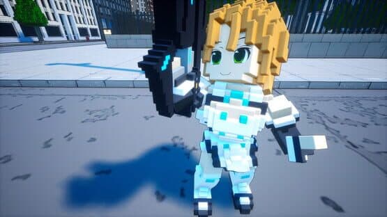 Earth Defense Force: World Brothers - Additional Character: Riho Futaba, Classic Hostess Costume — screenshot 2